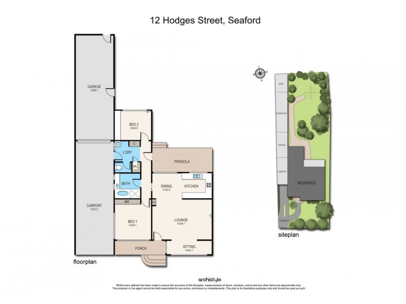 12 Hodges Street, Seaford VIC 3198 Floorplan