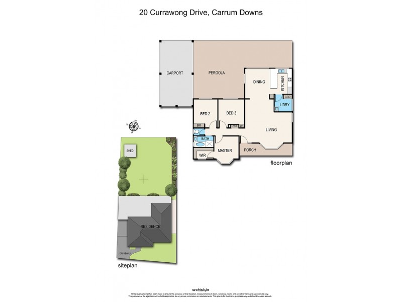 20 Currawong Drive, Carrum Downs VIC 3201 Floorplan