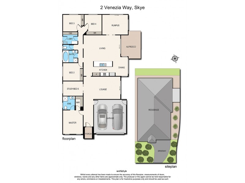 2 Venezia Way, Skye VIC 3977 Floorplan