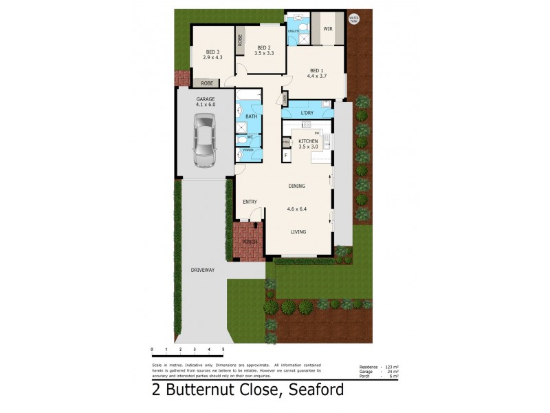 2 Butternut Close, Seaford VIC 3198 Floorplan