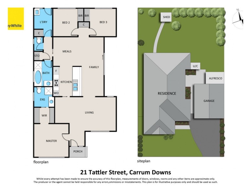 21 Tattler Street, Carrum Downs VIC 3201 Floorplan