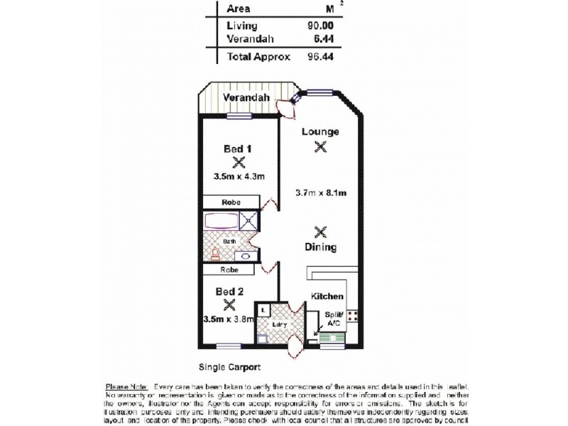 29/312 Victoria Road, Largs North SA 5016 Floorplan
