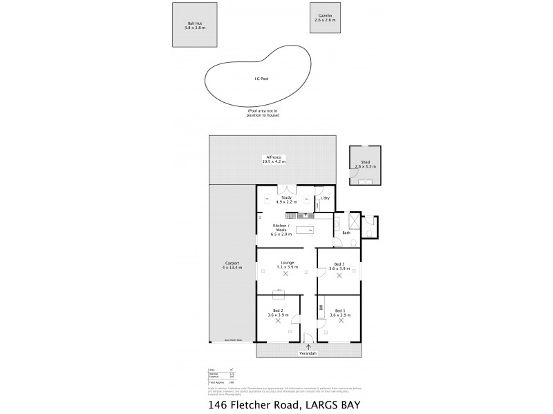 146 Fletcher Road, Largs Bay SA 5016 Floorplan