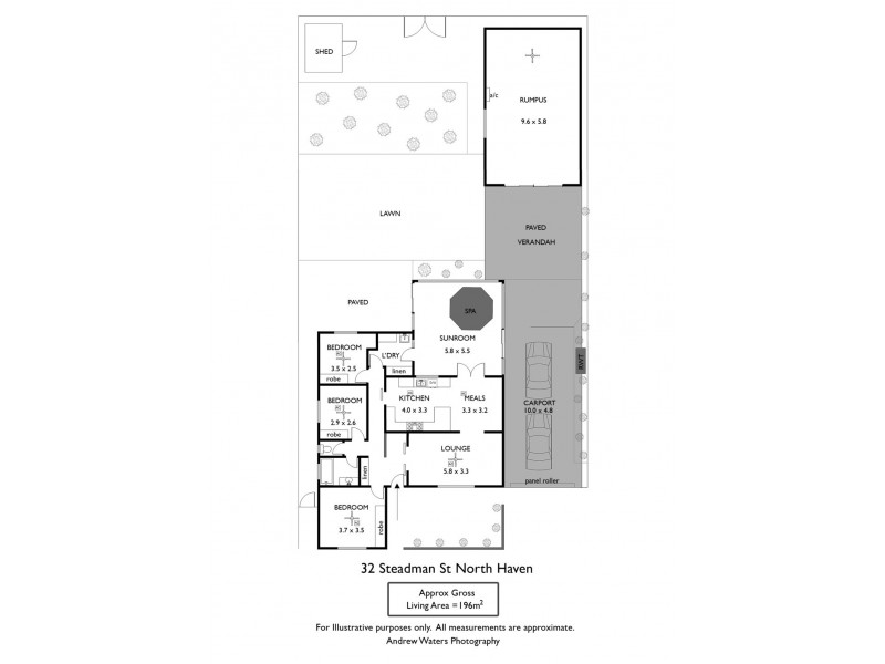 32 Steadman Street, North Haven SA 5018 Floorplan