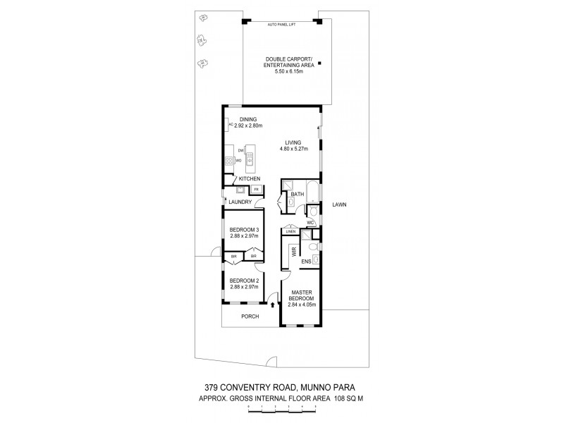 379 Coventry Road, Munno Para SA 5115 Floorplan