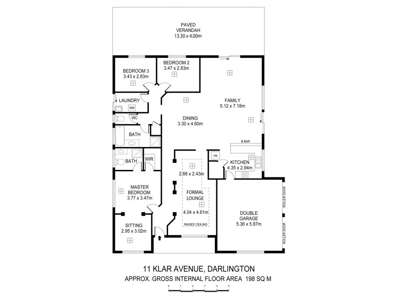 11 Klar Avenue, Darlington SA 5047 Floorplan