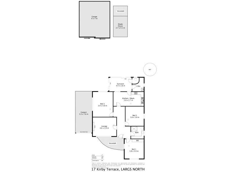 17 Kirby Terrace, Largs North SA 5016 Floorplan