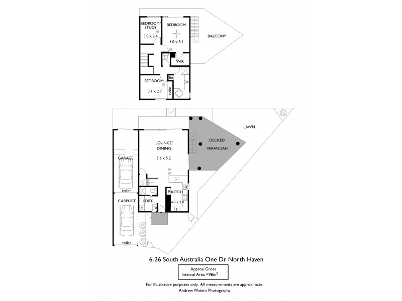 6/26 South Australia One Drive, North Haven SA 5018 Floorplan