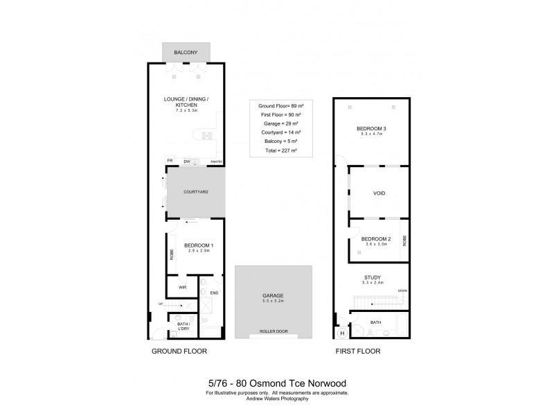 5/76-78 Osmond Terrace, Norwood SA 5067 Floorplan