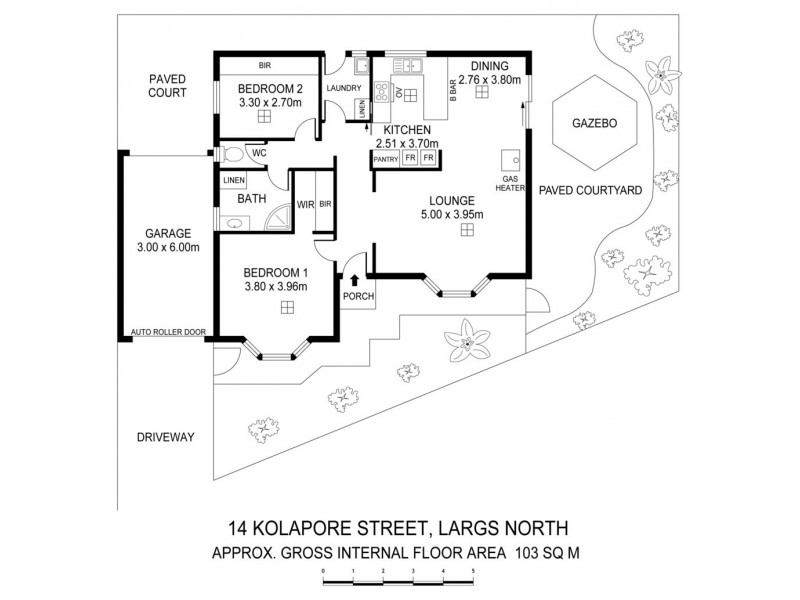 14 Kolapore Avenue, Largs North SA 5016 Floorplan