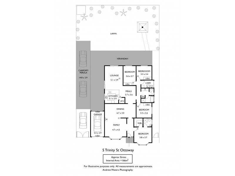 5 Trinity Street, Ottoway SA 5013 Floorplan
