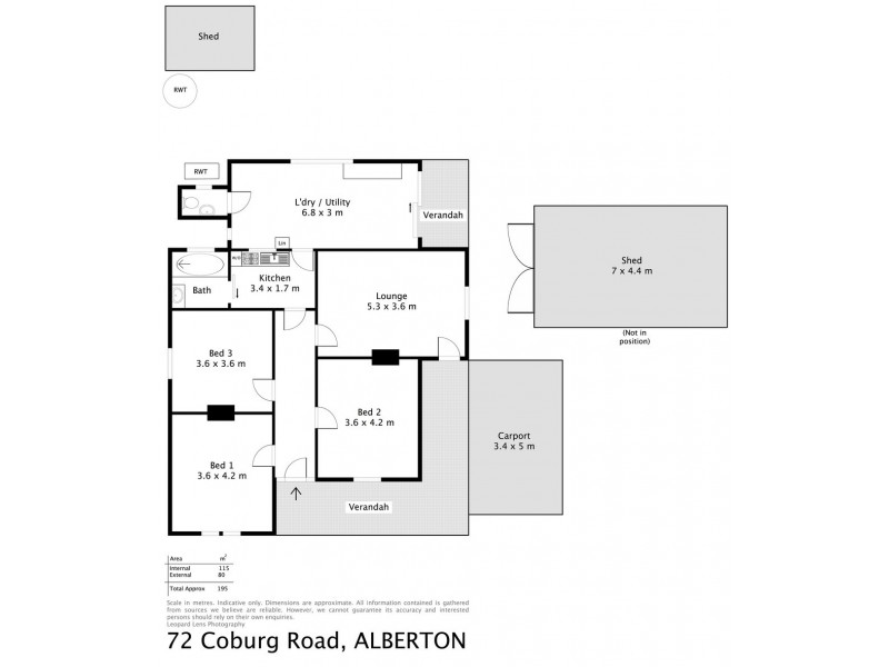 72 Coburg Road, Alberton SA 5014 Floorplan