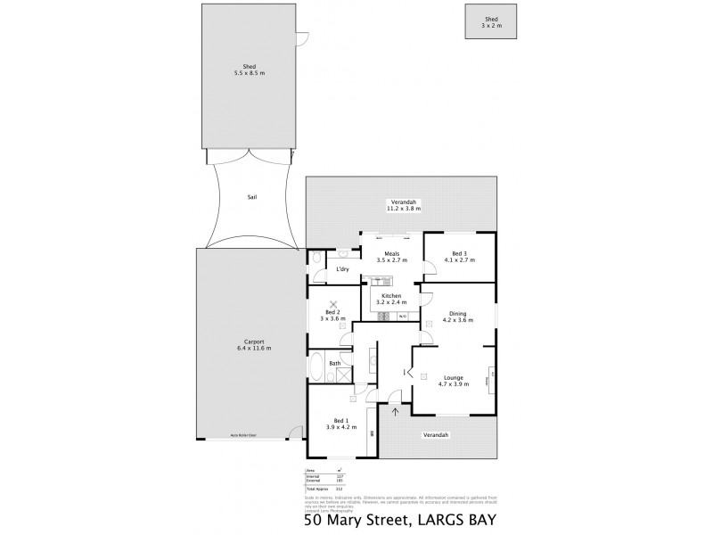 50 Mary Street, Largs Bay SA 5016 Floorplan
