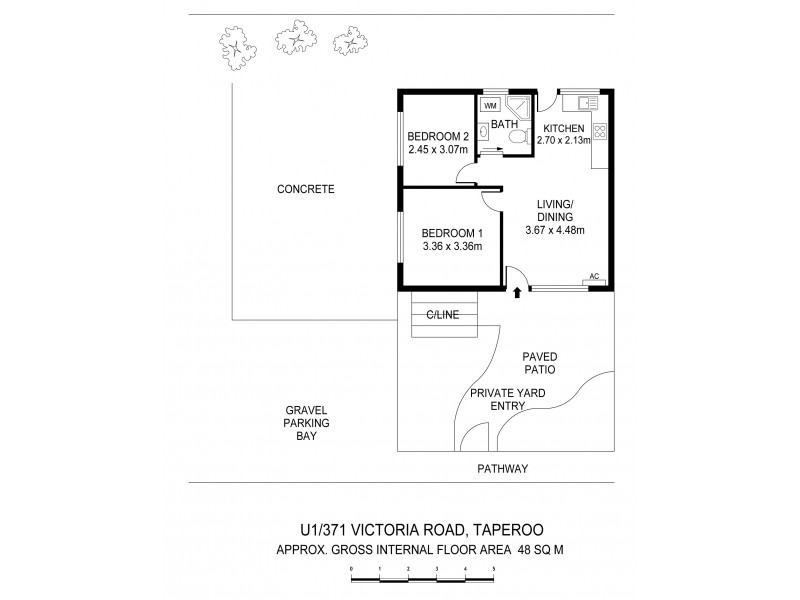 1 and 2 and 3/371 Victoria Road, Taperoo SA 5017 Floorplan