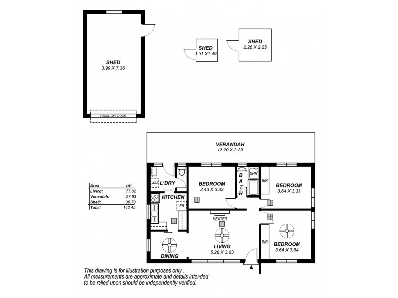 4 Wyreema Street, Largs North SA 5016 Floorplan