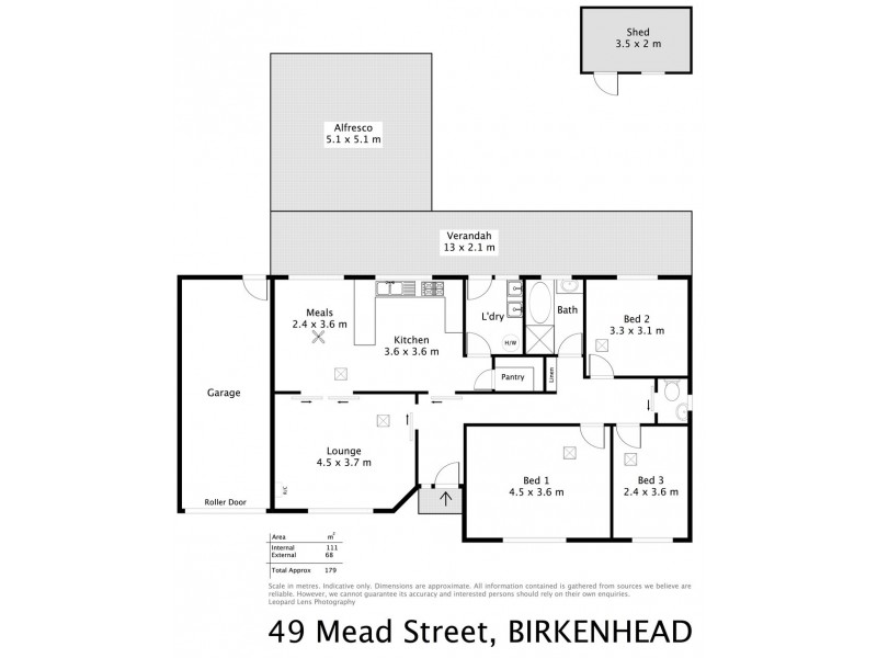 49 Mead Street, Birkenhead SA 5015 Floorplan