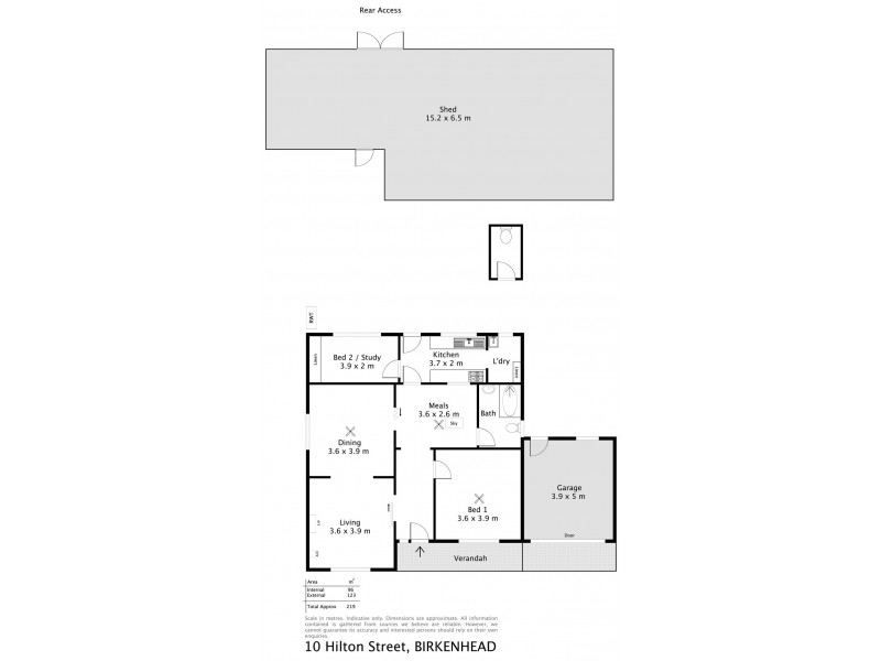 10 Hilton Street, Birkenhead SA 5015 Floorplan