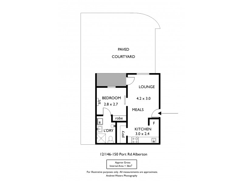 12/146-150 Port Road, Alberton SA 5014 Floorplan