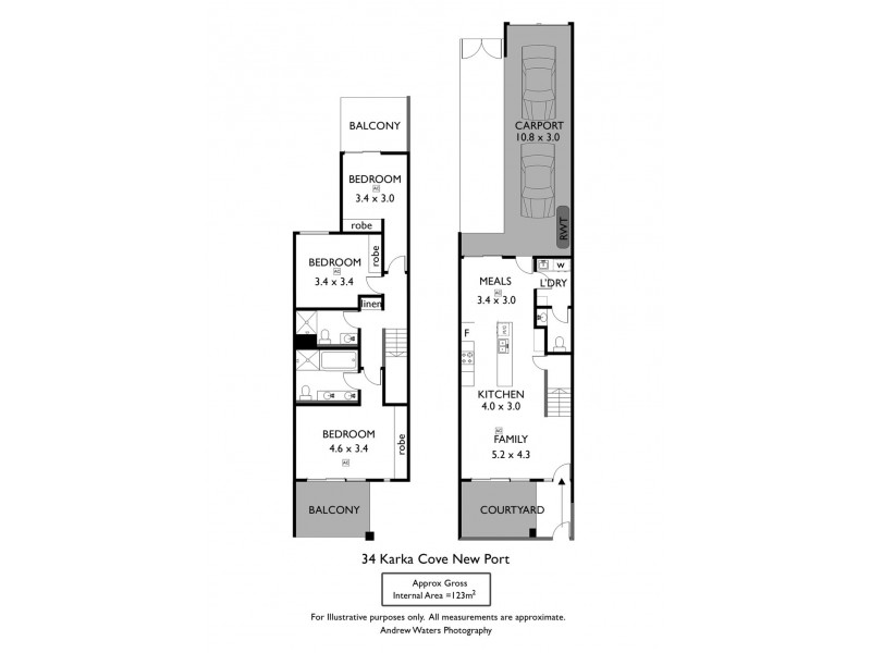 34 Karka Cove, New Port SA 5015 Floorplan