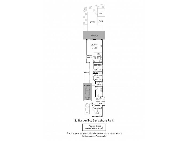 2A Bartley Terrace, Semaphore Park SA 5019 Floorplan