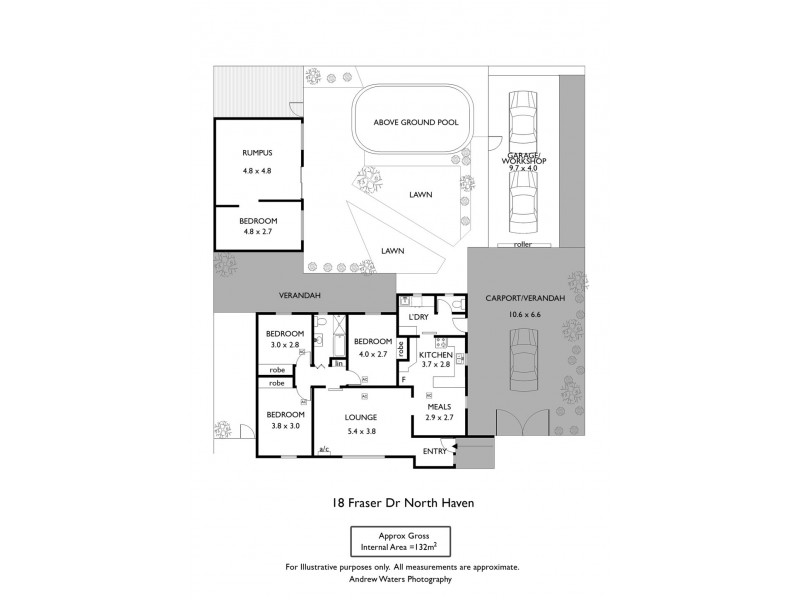 18 Fraser Drive, North Haven SA 5018 Floorplan