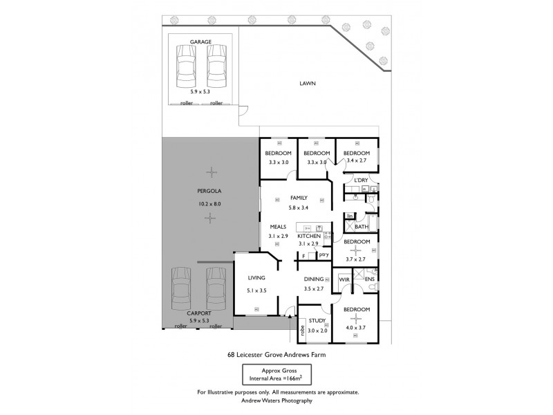 68 Leicester Grove, Andrews Farm SA 5114 Floorplan