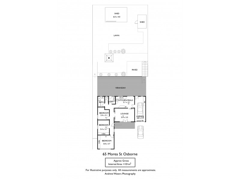 65 Morea Street, Osborne SA 5017 Floorplan