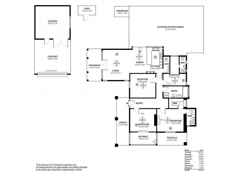 16 Havelock Street, Largs Bay SA 5016 Floorplan