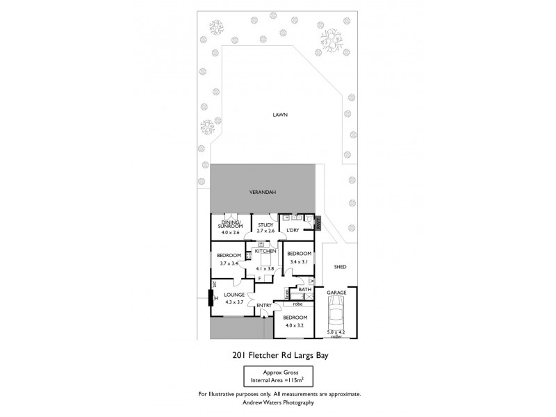 201 Fletcher Road, Largs Bay SA 5016 Floorplan