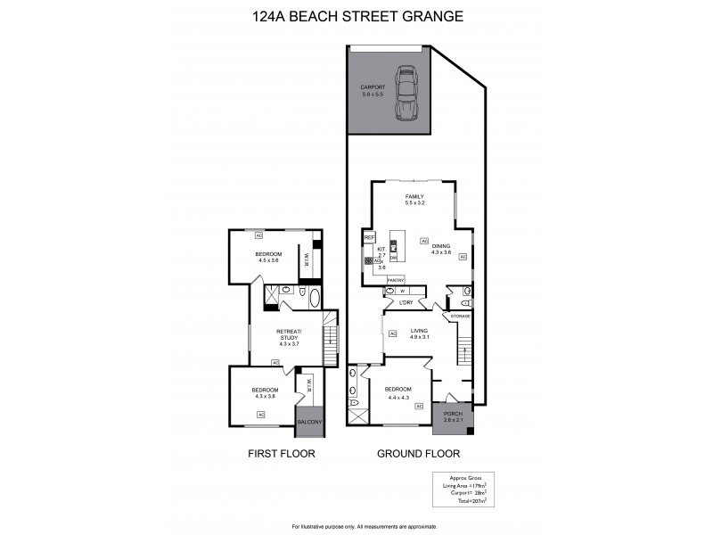 124A Beach Street, Grange SA 5022 Floorplan