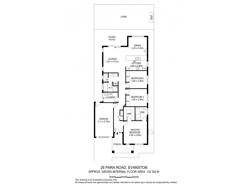 28 Para Road, Evanston SA 5116 Floorplan