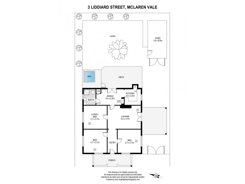 3 Liddiard Street, Mclaren Vale SA 5171 Floorplan
