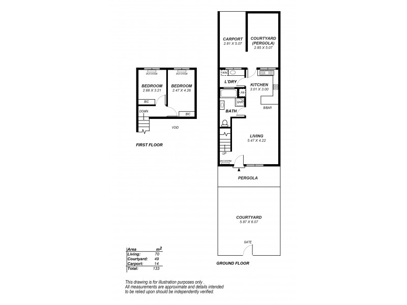 4/4 Fisher Street, Felixstow SA 5070 Floorplan