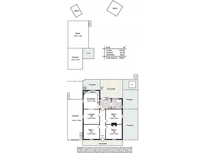 11 Edward Street, Ottoway SA 5013 Floorplan