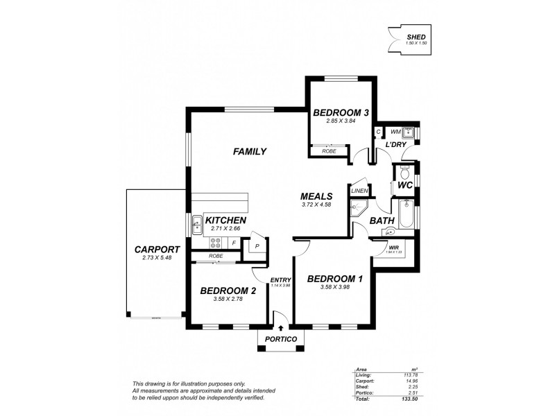 1/50 Seaton Terrace, Seaton SA 5023 Floorplan