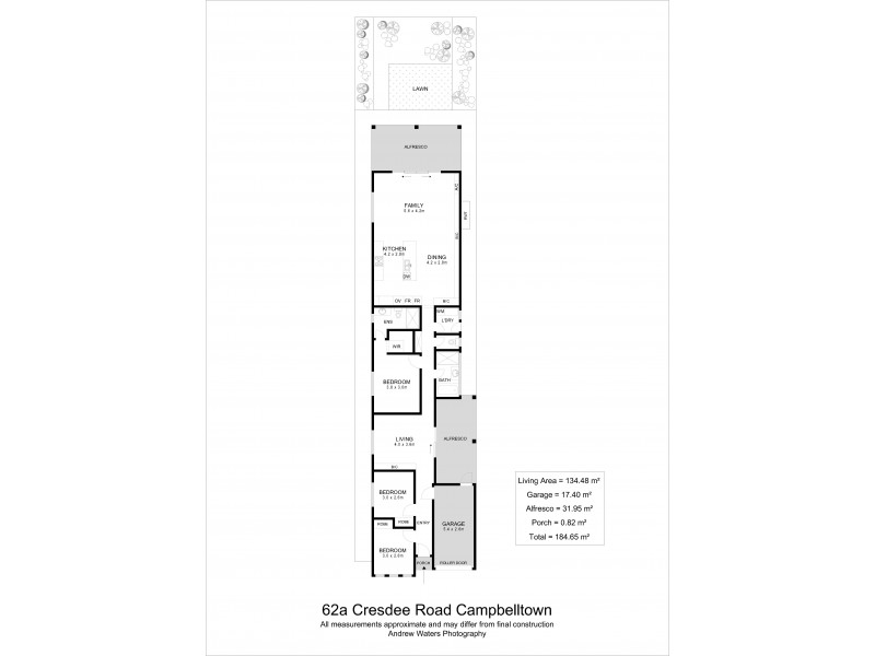 62A Cresdee Road, Campbelltown SA 5074 Floorplan