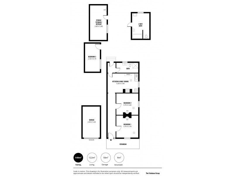 4 Swiggs Street, Birkenhead SA 5015 Floorplan