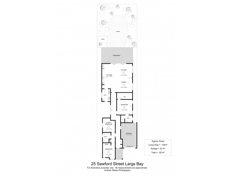 25 Sawford Street, Largs Bay SA 5016 Floorplan