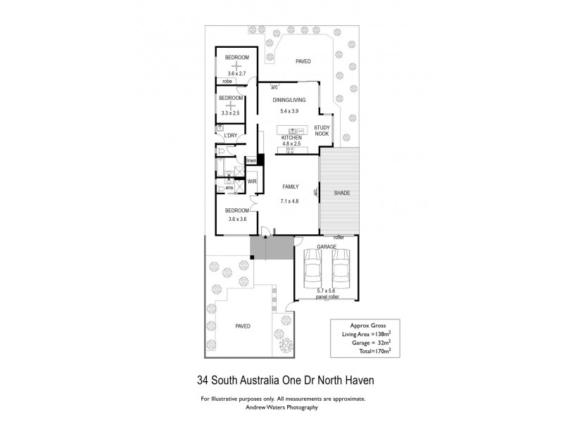 34 South Australia One Drive, North Haven SA 5018 Floorplan