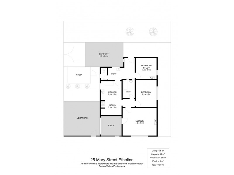 25 Mary Street, Ethelton SA 5015 Floorplan