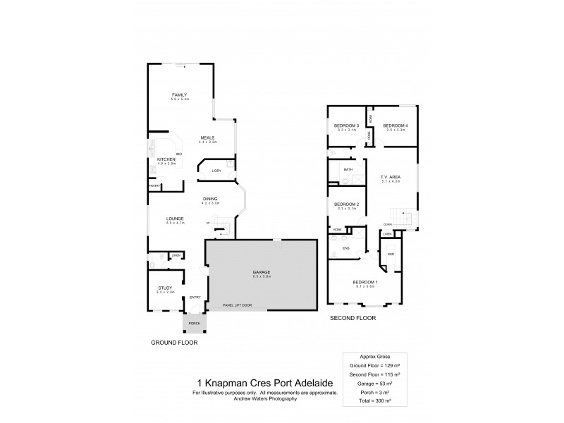 1 Knapman Crescent, Port Adelaide SA 5015 Floorplan