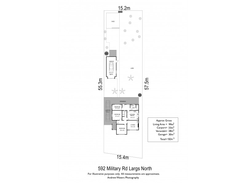 592 Military Road, Largs North SA 5016 Floorplan
