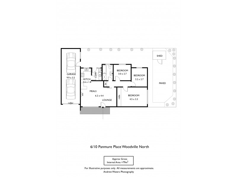 6/10 Panmure Place, Woodville North SA 5012 Floorplan