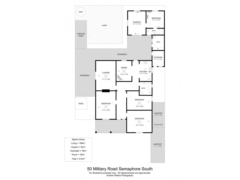 50 Military Road, Semaphore South SA 5019 Floorplan