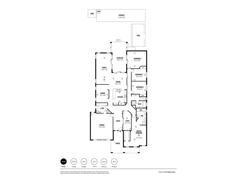 14 Koowarra Terrace, Largs North SA 5016 Floorplan