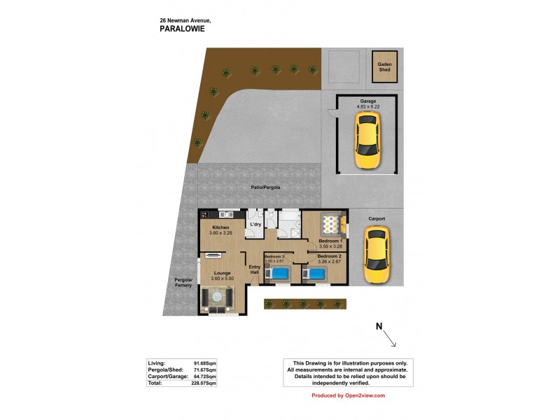 26 Newman Avenue, Paralowie SA 5108 Floorplan
