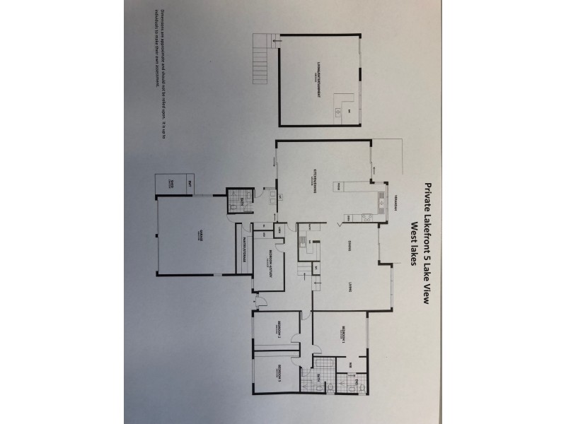 5 Lakeview Avenue, West Lakes SA 5021 Floorplan