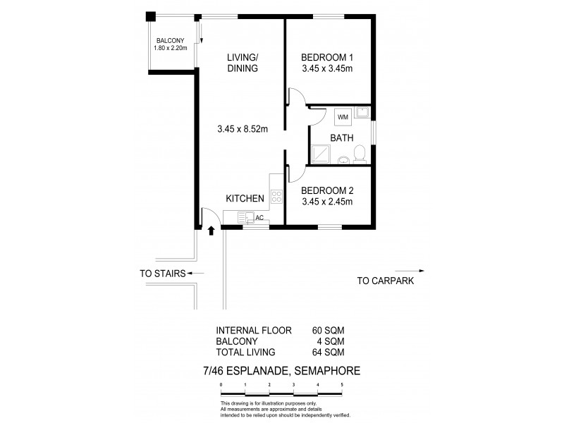 7/46 Esplanade, Semaphore SA 5019 Floorplan