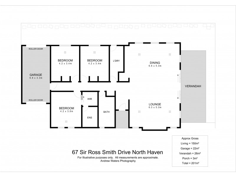 67 Sir Ross Smith Avenue, North Haven SA 5018 Floorplan
