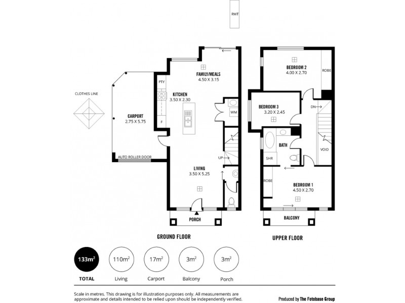 9 Leslie Place, Port Adelaide SA 5015 Floorplan